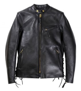 WEST RIDE REFUGIO HORSEブラック サイズ:38 山羊革】WESTRIDE レザージャケット 黒 38 本革 REFUGIO | WESTRIDE