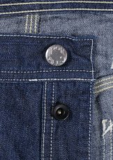 画像6: FREEWHEELERS & CO.【予約商品/6月頃〜再入荷予定】 ["Lot 102 DENIM OVERALLS" THE IRONALL FACTORIES CO. #2612002 10oz INDIGO DENIM w.30,32,34,36] (6)