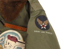 画像6: BUZZ RICKSON'S [JACKET, FLYING, INTERMEDIATE "TYPE B-10" ROUGH WEAR CLOTHING CO. 587th BOMB.SQ. "BRIDGE BUSTERS" size.38] (6)