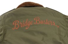 画像5: BUZZ RICKSON'S [JACKET, FLYING, INTERMEDIATE "TYPE B-10" ROUGH WEAR CLOTHING CO. 587th BOMB.SQ. "BRIDGE BUSTERS" size.38] (5)