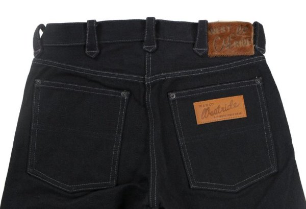 WEST RIDE -WR201 REG.STRAIGHT-BLACK w.28,29,30,31,32,33,34,35,36,38