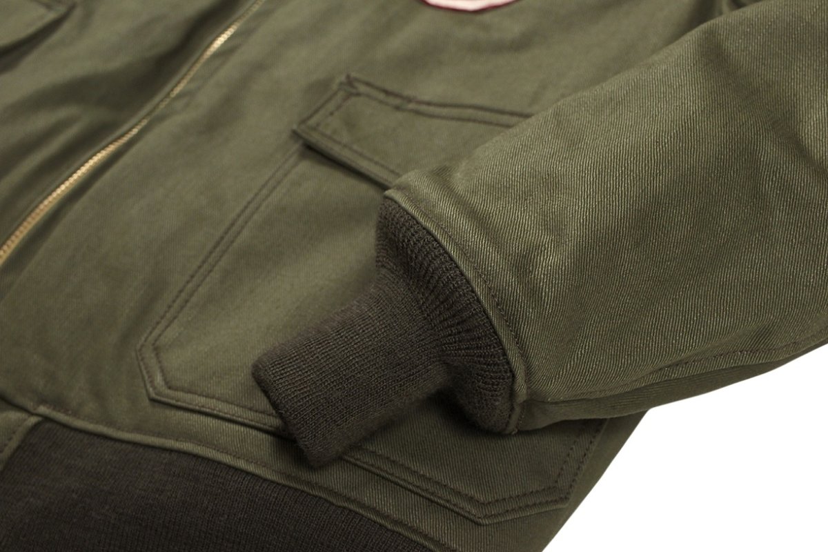 画像17: FREEWHEELERS & CO. ["V8 FLAT OUT" HOT RODDER CUSTOM on USAAF 90TH BG 320TH BSQ TYPE B-10 #2431011 DARK OLIVE size.40] (17)