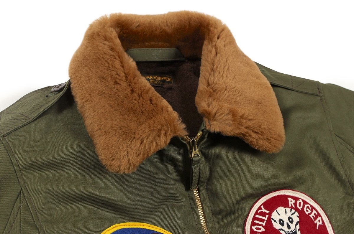 画像4: FREEWHEELERS & CO. ["V8 FLAT OUT" HOT RODDER CUSTOM on USAAF 90TH BG 320TH BSQ TYPE B-10 #2431011 DARK OLIVE size.40] (4)