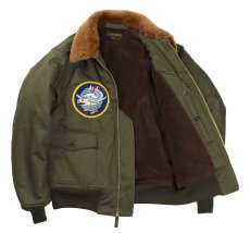 画像3: FREEWHEELERS & CO. ["V8 FLAT OUT" HOT RODDER CUSTOM on USAAF 90TH BG 320TH BSQ TYPE B-10 #2431011 DARK OLIVE size.38,40] (3)