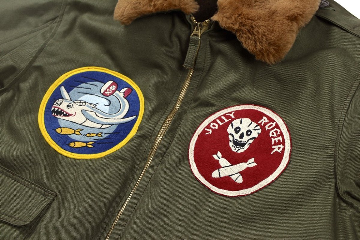 画像9: FREEWHEELERS & CO. ["V8 FLAT OUT" HOT RODDER CUSTOM on USAAF 90TH BG 320TH BSQ TYPE B-10 #2431011 DARK OLIVE size.40] (9)