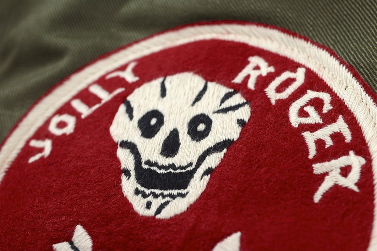 画像11: FREEWHEELERS & CO. ["V8 FLAT OUT" HOT RODDER CUSTOM on USAAF 90TH BG 320TH BSQ TYPE B-10 #2431011 DARK OLIVE size.40] (11)