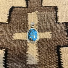 画像1: Navajo Lyle Piaso "Top (Kingman Turquoise)" (1)