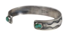 画像7: Navajo #2502 Fritson Toledo "Bangle (Pilot Mountain Turquoise)" (7)