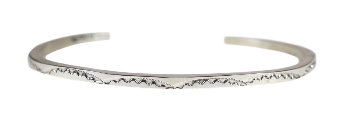 画像1: Navajo #2512 "Square Bangle" (1)