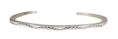画像1: Navajo #2512 "Square Bangle" (1)