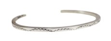 画像2: Navajo #2512 "Square Bangle" (2)