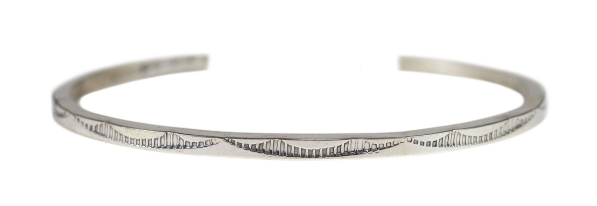 画像1: Navajo #2511 "Square Bangle" (1)
