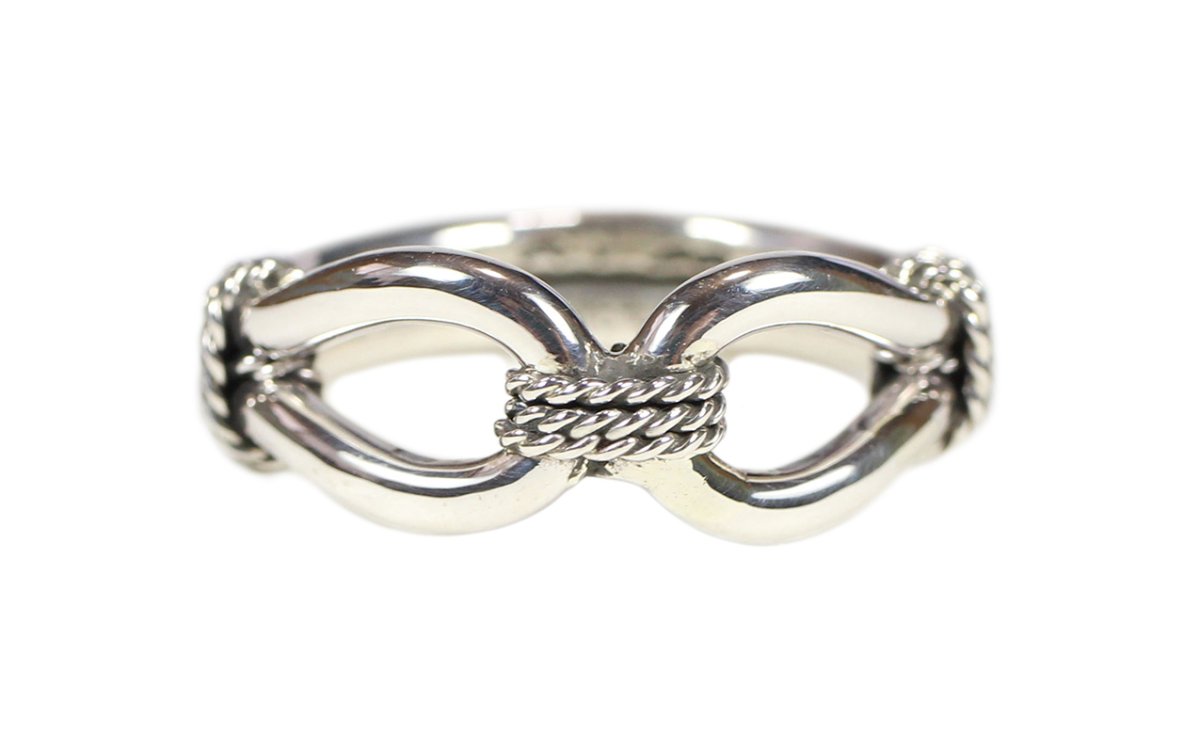 画像1: Navajo #2515 Steve Arviso "Horse Whisperer Ring" 21号 (1)
