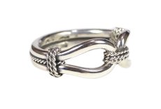 画像2: Navajo #2515 Steve Arviso "Horse Whisperer Ring" 21号 (2)