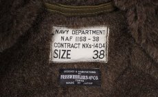 画像6: FREEWHEELERS & CO. [1944 U.S.M.C. Marine Scout Bombing SQ932 "TEUFELHUND" TYPE N-1 #2531002 DARK KHAKI BEIGE size.42,44] (6)