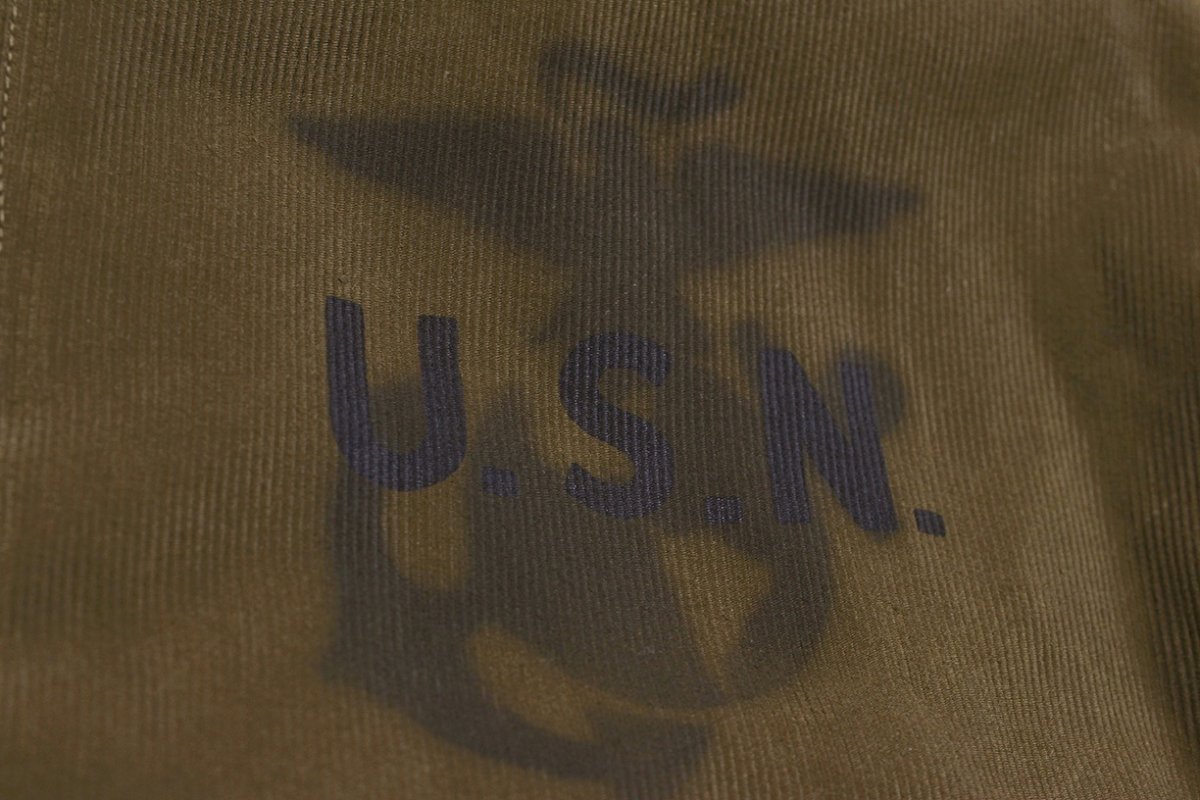 画像10: FREEWHEELERS & CO. [1944 U.S.M.C. Marine Scout Bombing SQ932 "TEUFELHUND" TYPE N-1 #2531002 DARK KHAKI BEIGE size.42,44] (10)