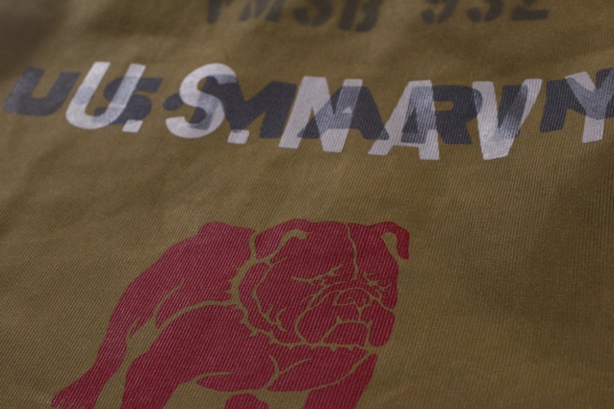 画像12: FREEWHEELERS & CO. [1944 U.S.M.C. Marine Scout Bombing SQ932 "TEUFELHUND" TYPE N-1 #2531002 DARK KHAKI BEIGE size.42,44] (12)