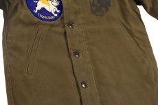 画像14: FREEWHEELERS & CO. [1944 U.S.M.C. Marine Scout Bombing SQ932 "TEUFELHUND" TYPE N-1 #2531002 DARK KHAKI BEIGE size.42,44] (14)