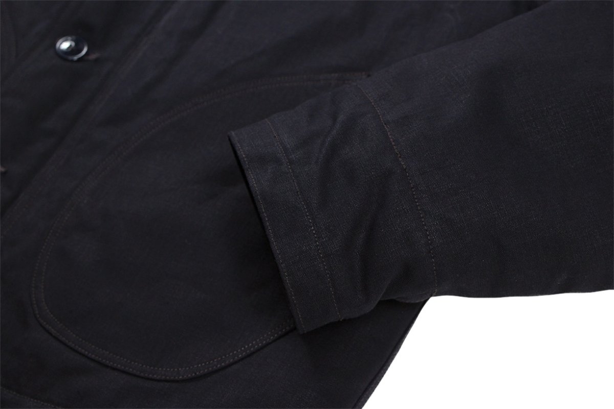 画像14: FREEWHEELERS & CO. ["KNUCKLE BONES" on "AAF 90thBG 400thBSQ" CIVILIAN DECK JACKET #2531004 DARK NAVY size.38,40,42,44] (14)