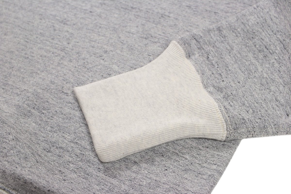 画像10: FREEWHEELERS & CO. ["THE LURE WITH THE CLAW" RAGLAN SLEEVE SWEAT SHIRT #2534001 MIX GRAY×OATMEAL size.38,40] (10)