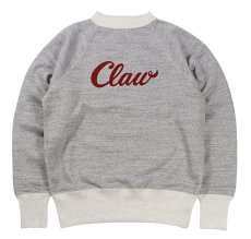 画像1: FREEWHEELERS & CO. ["THE LURE WITH THE CLAW" RAGLAN SLEEVE SWEAT SHIRT #2534001 MIX GRAY×OATMEAL size.38,40] (1)