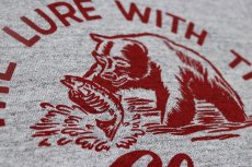 画像9: FREEWHEELERS & CO. ["THE LURE WITH THE CLAW" RAGLAN SLEEVE SWEAT SHIRT #2534001 MIX GRAY×OATMEAL size.38,40] (9)