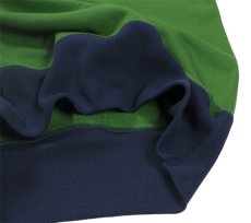 画像11: FREEWHEELERS & CO. ["THE LURE WITH THE CLAW" RAGLAN SLEEVE SWEAT SHIRT #2534002 YELLOW GREEN×OLD NAVY size.38,40] (11)