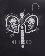 画像10: FREEWHEELERS & CO. ["KNUCKLE BONES" on "AAF 90thBG 400thBSQ" CIVILIAN DECK JACKET #2531004 DARK NAVY size.38,40,42,44] (10)