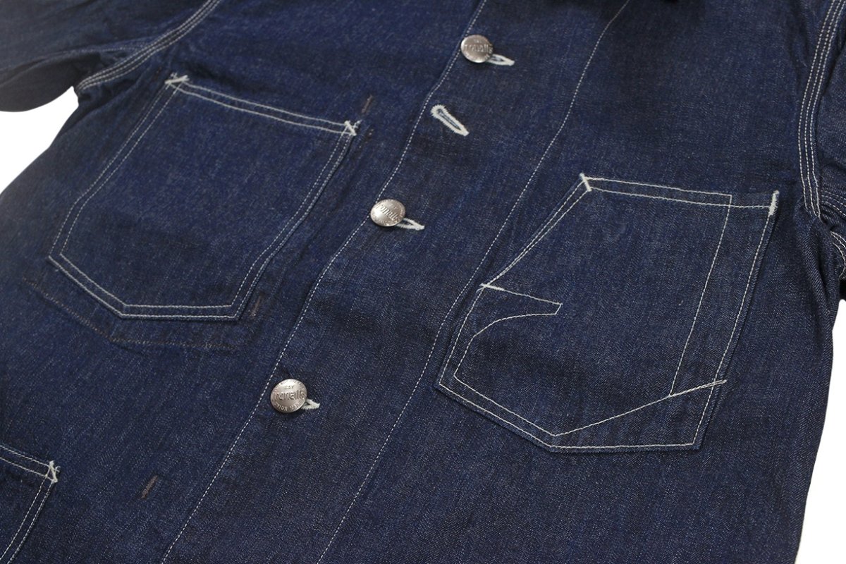 画像9: FREEWHEELERS & CO. 【予約商品/4月頃〜再入荷予定】["Lot 100 DENIM JACKET" THE IRONALL FACTORIES CO. #2611001 10oz INDIGO DENIM size.36,38,40,42,44] (9)