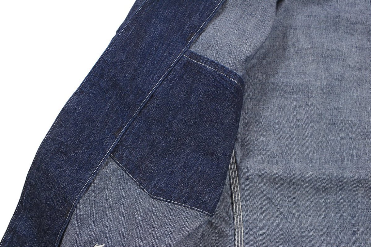 画像17: FREEWHEELERS & CO. 【予約商品/4月頃〜再入荷予定】["Lot 100 DENIM JACKET" THE IRONALL FACTORIES CO. #2611001 10oz INDIGO DENIM size.36,38,40,42,44] (17)