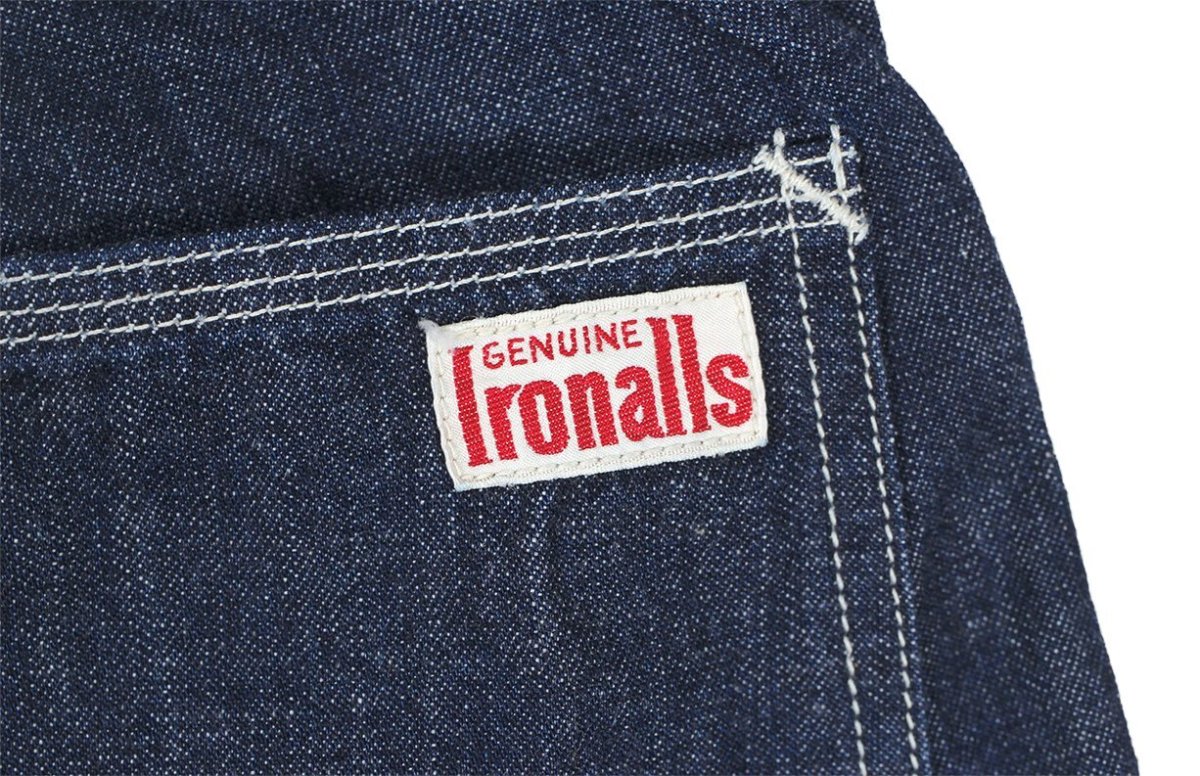 画像10: FREEWHEELERS & CO.【予約商品/6月頃〜再入荷予定】 ["Lot 102 DENIM OVERALLS" THE IRONALL FACTORIES CO. #2612002 10oz INDIGO DENIM w.30,32,34,36] (10)