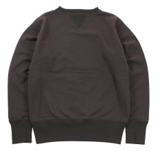画像2: FREEWHEELERS & CO. ["Devil Dog" DOUBLE V SWEAT SHIRT #2534003 CHARCOAL BLACK×SOOT BLACK size.38,40,42] (2)