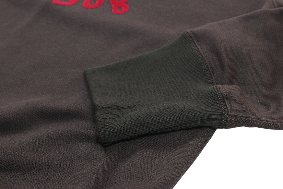 画像7: FREEWHEELERS & CO. ["Devil Dog" DOUBLE V SWEAT SHIRT #2534003 CHARCOAL BLACK×SOOT BLACK size.38,40,42] (7)