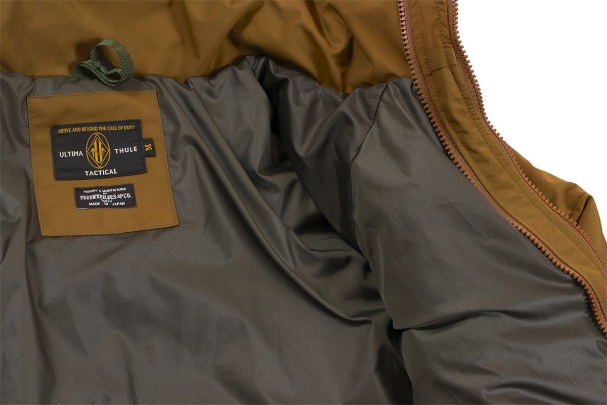 画像17: FREEWHEELERS & CO. ["EXTREME COLD WEATHER MONSTER JACKET" UTT HARD SHELL JACKET #2531010 OCHER size.L] (17)