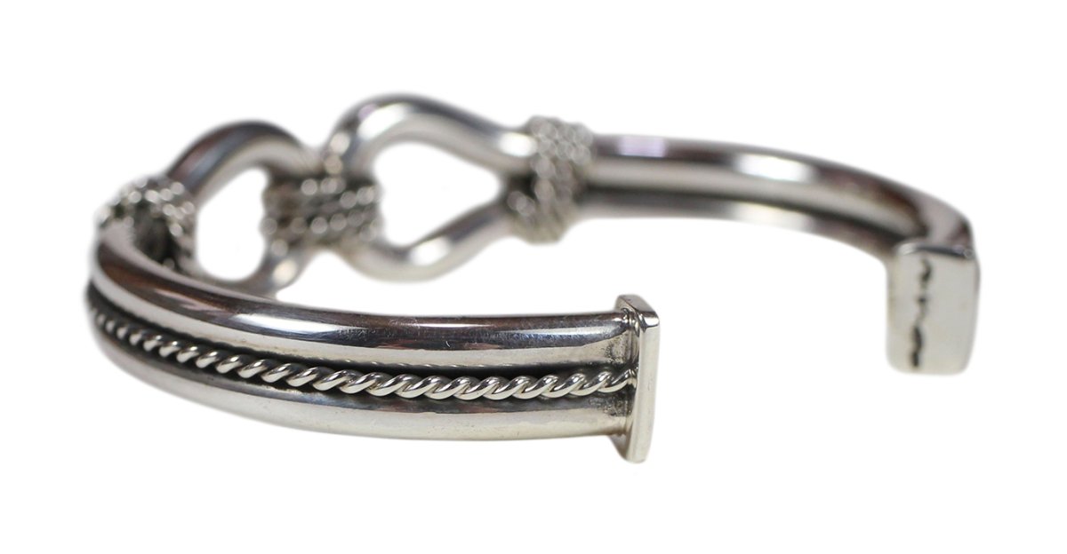 画像5: Navajo #2517 Steve Arviso "Horse Whisperer Bangle" (5)