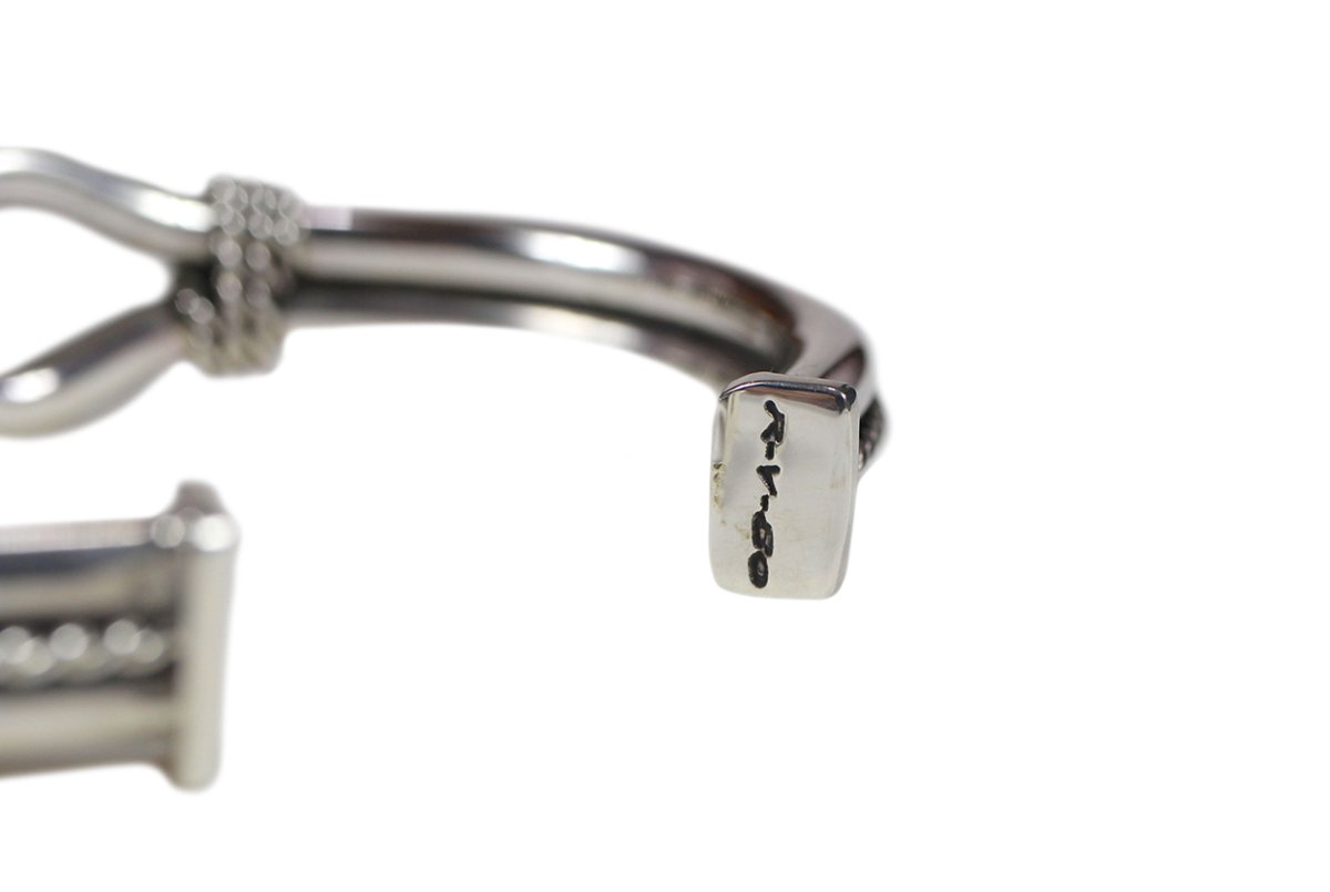 画像7: Navajo #2517 Steve Arviso "Horse Whisperer Bangle" (7)