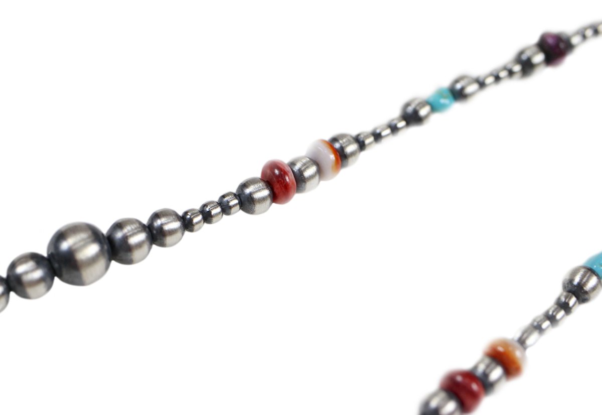 画像4: Navajo #2522 Theresa Belone "Navajo Pearl Beads Necklace" (4)