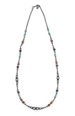 画像1: Navajo #2522 Theresa Belone "Navajo Pearl Beads Necklace" 55cm (1)