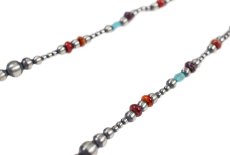 画像3: Navajo #2522 Theresa Belone "Navajo Pearl Beads Necklace" 55cm (3)