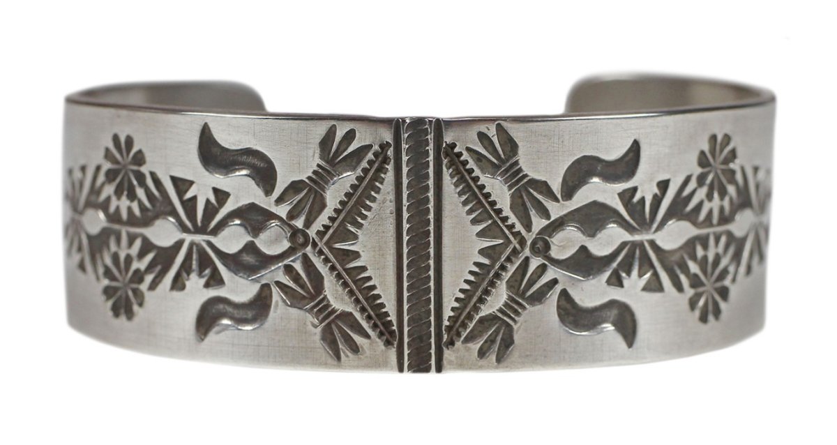 画像1: Navajo #2516 Edison Sandy Smith "Bangle" (1)