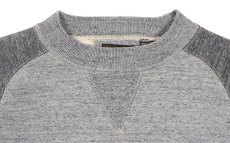 画像3: FREEWHEELERS & CO. ["HARPER HOT IRONS V8" FREEDOM SLEEVE DOUBLE V SWEAT SHIRT #2534006 MIX GRAY×GRAINED CHARCOAL GRAY size.38] (3)