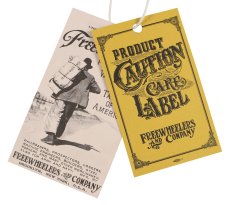 画像13: FREEWHEELERS & CO. ["HARPER HOT IRONS V8" FREEDOM SLEEVE DOUBLE V SWEAT SHIRT #2534006 MIX GRAY×GRAINED CHARCOAL GRAY size.38] (13)