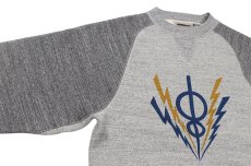画像5: FREEWHEELERS & CO. ["HARPER HOT IRONS V8" FREEDOM SLEEVE DOUBLE V SWEAT SHIRT #2534006 MIX GRAY×GRAINED CHARCOAL GRAY size.38] (5)