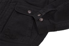 画像15: FREEWHEELERS & CO. ＜MOTOR PSYCLONE GARAGE SERIES＞ ["RISING FROM HELL" GARAGE WORKER JACKET #2531019 YARN-DYED RUDE BLACK size.40] (15)