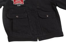 画像18: FREEWHEELERS & CO. ＜MOTOR PSYCLONE GARAGE SERIES＞ ["RISING FROM HELL" GARAGE WORKER JACKET #2531019 YARN-DYED RUDE BLACK size.40] (18)