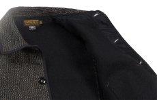 画像10: 【予約商品/12月頃〜再入荷予定】FREEWHEELERS & CO. ["LONGSHOREMAN" WINTER WORKER JACKET #2631014 GRAINED BLACK STRIPE×BLACK size.36,38,40,42,44] (10)