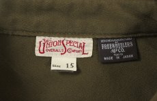 画像4: FREEWHEELERS & CO. [1944 U.S.M.C. Marine Scout Bombing SQ932 "TEUFELHUND" Gemsa #2533002 KHAKI OLIVE size.17] (4)