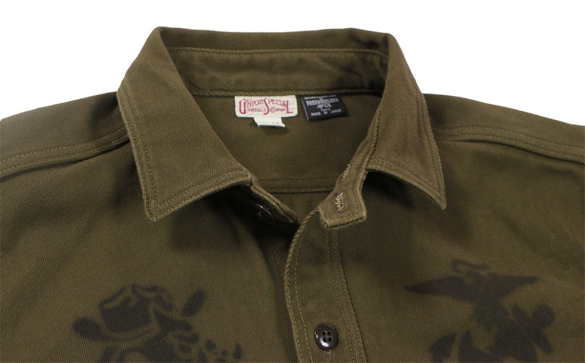 画像3: FREEWHEELERS & CO. [1944 U.S.M.C. Marine Scout Bombing SQ932 "TEUFELHUND" Gemsa #2533002 KHAKI OLIVE size.17] (3)