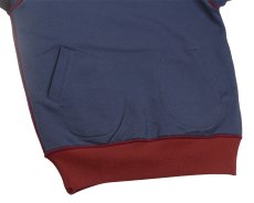 画像13: FREEWHEELERS & CO. ["DOUBLE FACE ATHLETIC HOODED SWEAT SHIRT" SPECIAL H/W×M/W #2534012 DARK CRIMSON×OLD NAVY size.38] (13)