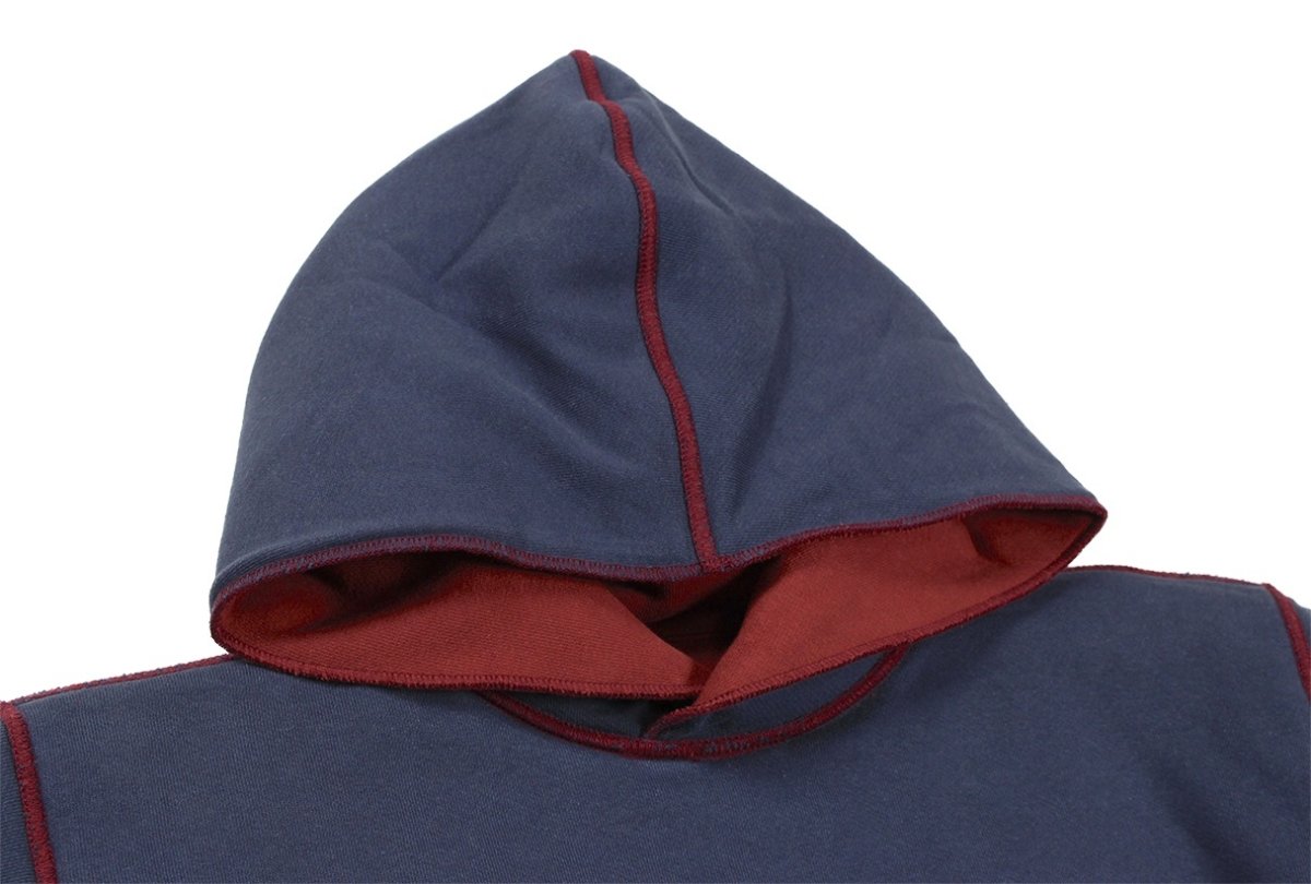 画像12: FREEWHEELERS & CO. ["DOUBLE FACE ATHLETIC HOODED SWEAT SHIRT" SPECIAL H/W×M/W #2534012 DARK CRIMSON×OLD NAVY size.38] (12)